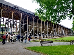 010 - Bad Orber Saline, Hessens größtes erhaltenes Gradierwerk.